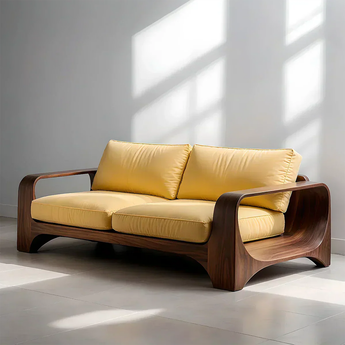 Natural Solid Wood Sofas: Creating a Living Room That Feels Warm and Inviting