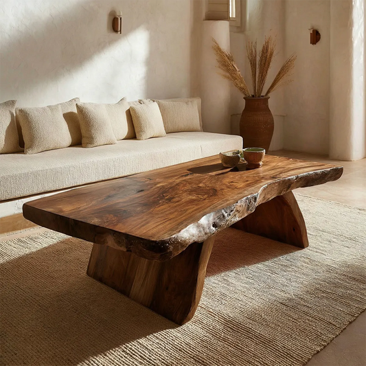 Natural Solid Wood Coffee Tables: Bringing Warmth and Calm into Everyday Living