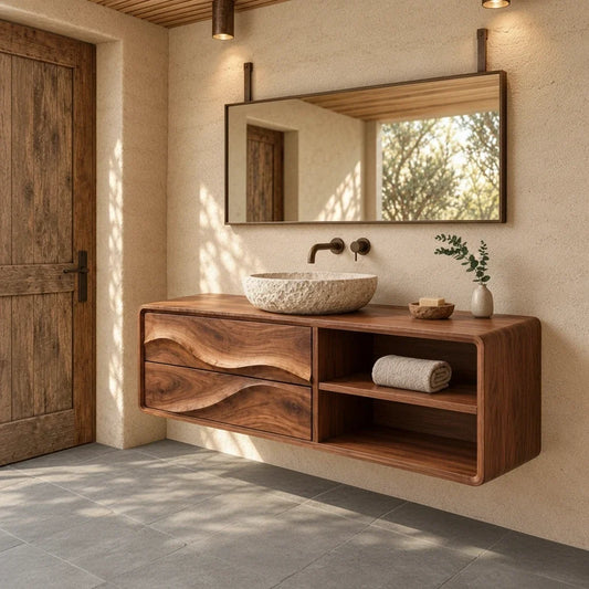 Bathroom Vanity Storage: Drawers, Doors, Open Bays or Alcoves