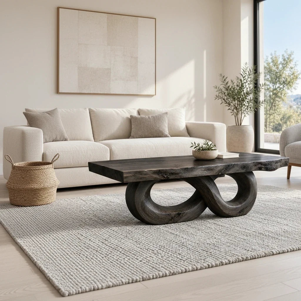 Black Coffee Tables: When You Want the Shape and Not the Grain