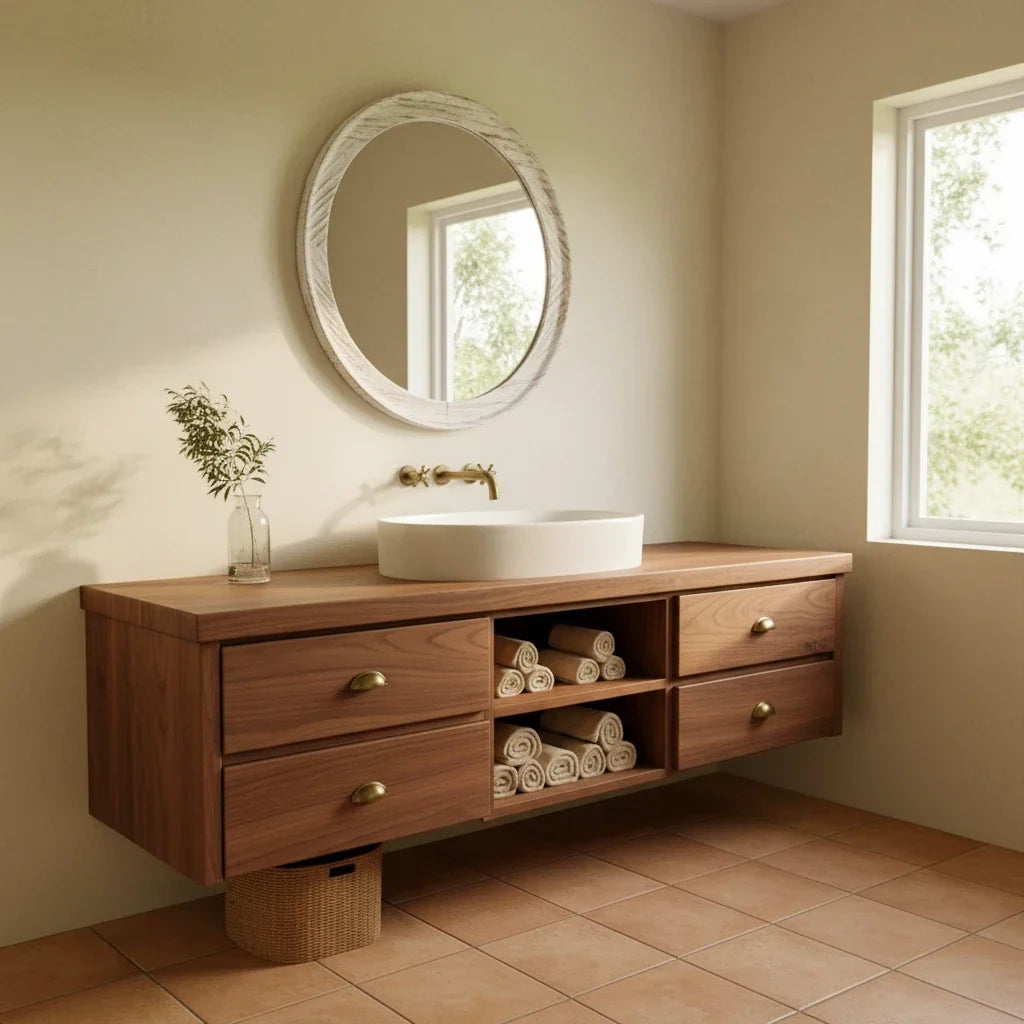 Farmhouse Bathroom Vanity: What Makes One Look Real, Not Fake