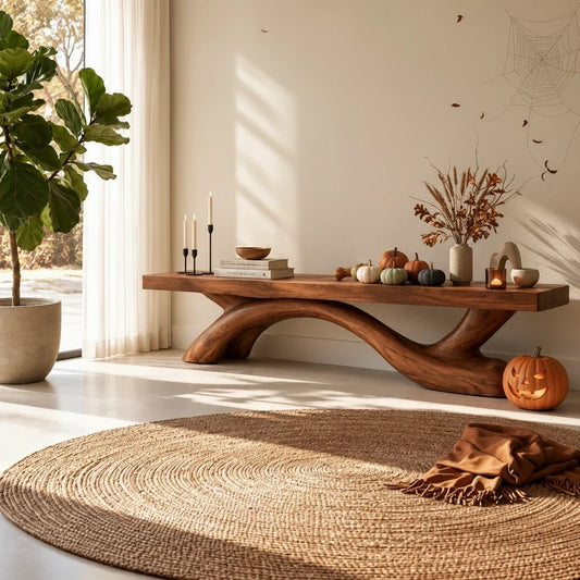 Halloween Decor Without a Mantel: Style Your TV Stand Instead
