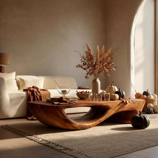 Minimalist Coffee Tables: Halloween Styling With Three Objects