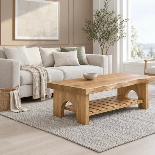 Oak Coffee Tables: What a Pale Finish Really Does to the Grain
