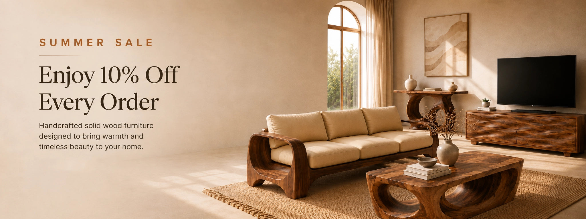 Luxury Banner Woodenecho 