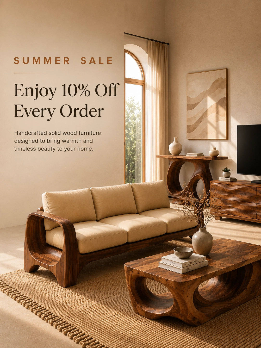 Luxury Banner Woodenecho Mobie 