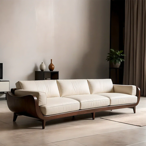 Solid Wood Sofa – Modern Classic Grace Reimagined - Rustirawood